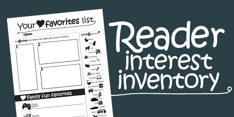 Inventory your readers’ interests