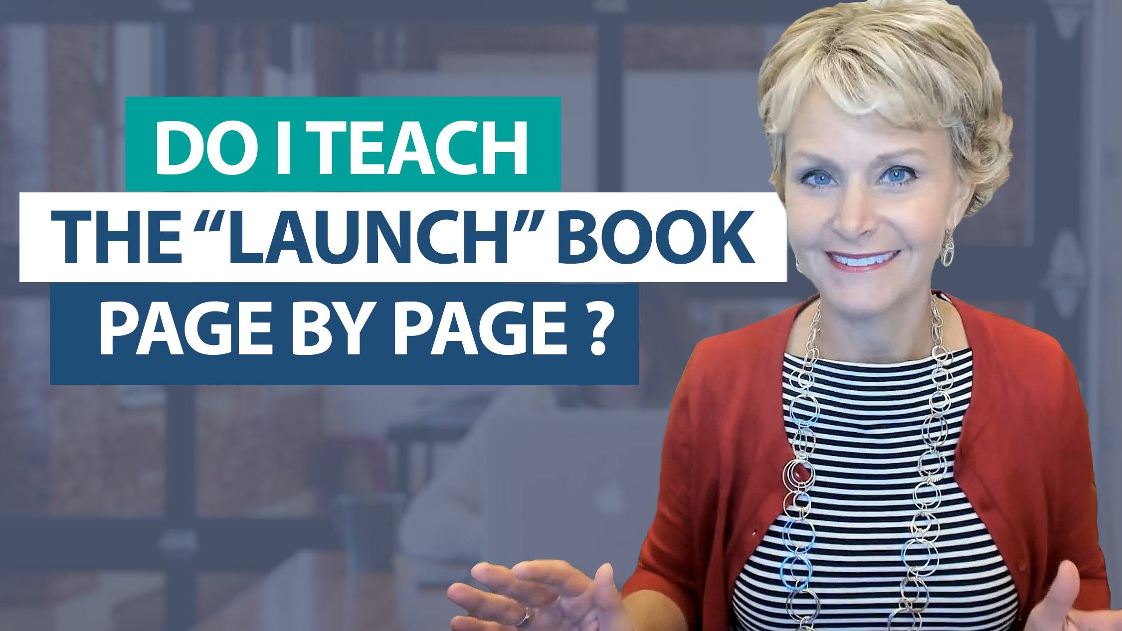 Ask Smekens: Do I teach the Launch book page by page?