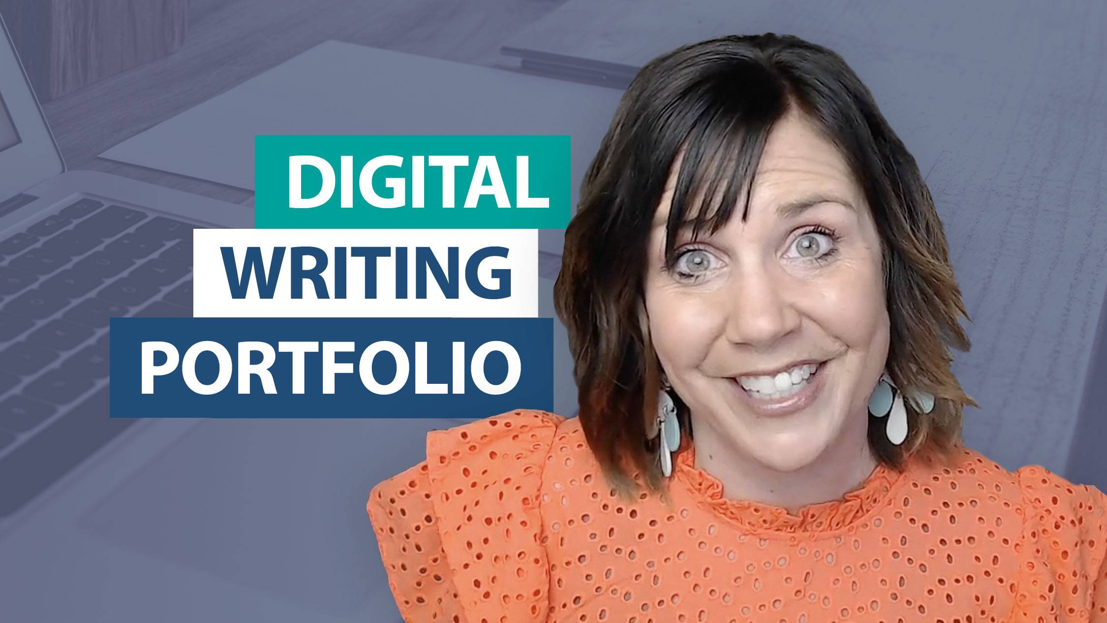 How can I create a digital writing portfolio?