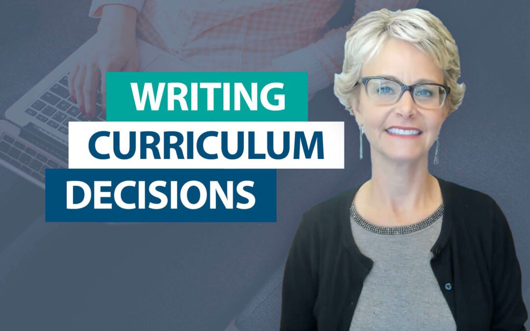 Focus on how writing is taught regardless of curriculum