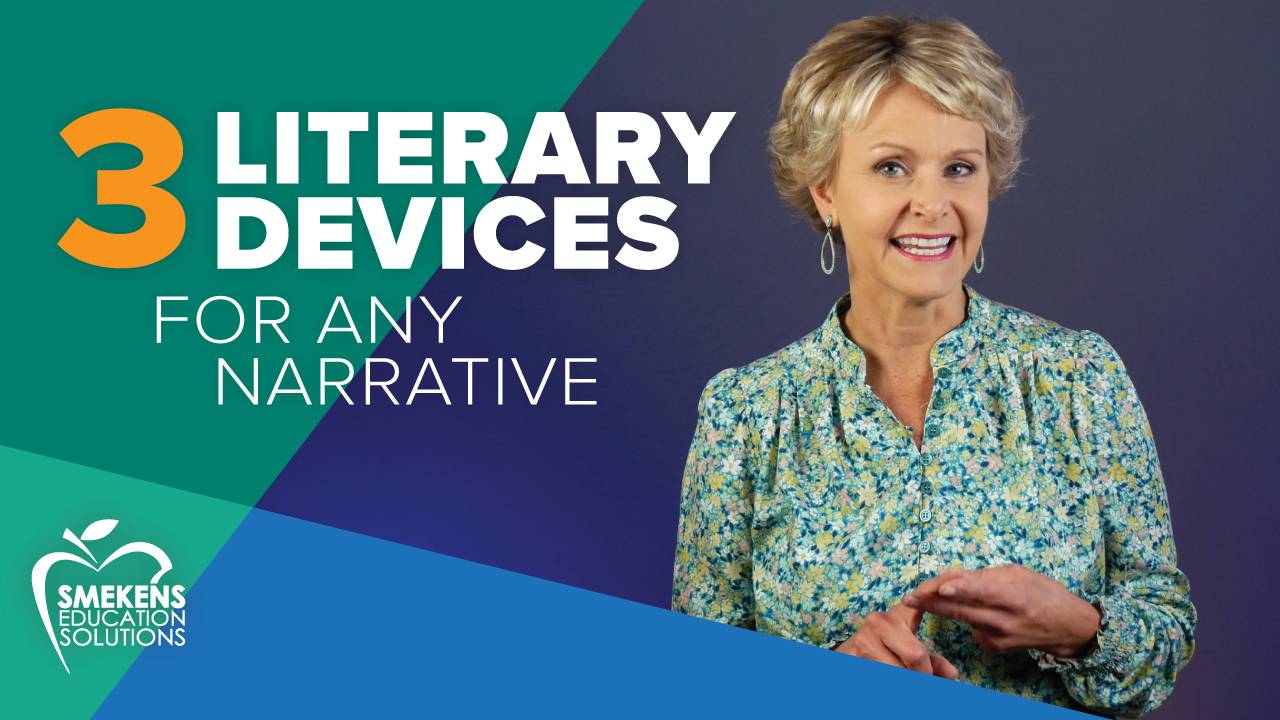 Incorporate 3 literary devices into narratives